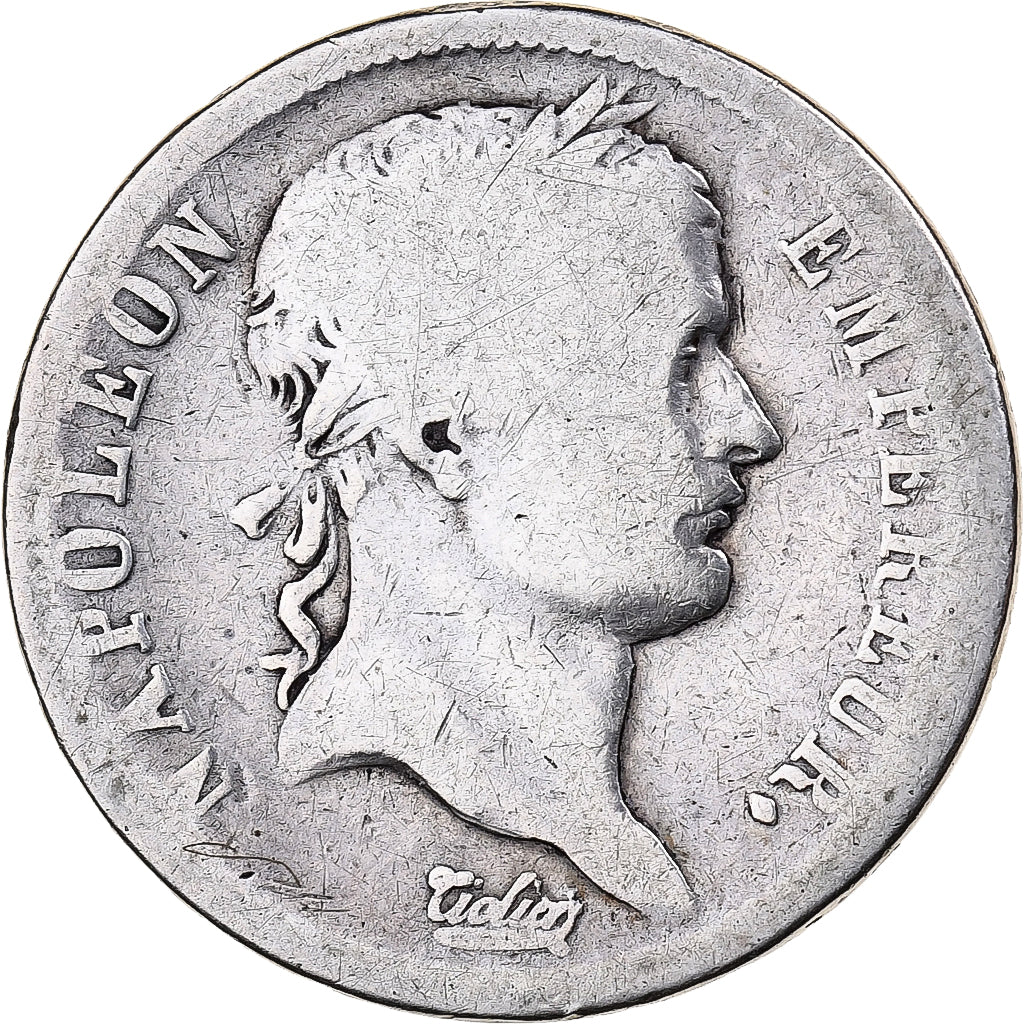 Moneta, Francia, Napoléon I, 2 Francs, 1810, Paris, B, Argento, KM:693.1
