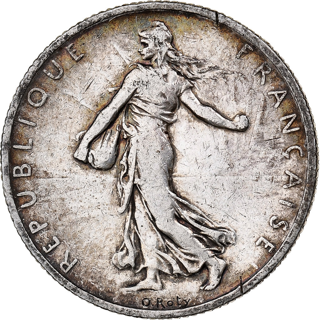 Coin, France, Semeuse, 2 Francs, 1905, Paris, VF(30-35), Silver, KM:845.1
