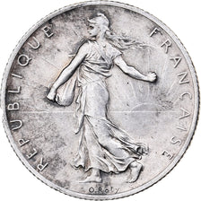Moneta, Francia, Semeuse, 2 Francs, 1898, Paris, BB+, Argento, KM:845.1