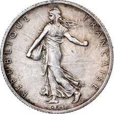Coin, France, Semeuse, 2 Francs, 1898, Paris, AU(50-53), Silver, KM:845.1