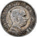 Moneta, Italia, Vittorio Emanuele III, 2 Lire, 1908, Rome, MB+, Argento, KM:46