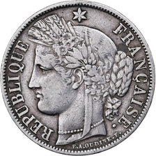 Coin, France, Cérès, 5 Francs, 1851, Paris, VF(30-35), Silver, KM:761.1