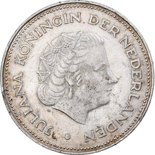 Holandia, Juliana, 10 Gulden, 1970, Utrecht, Srebro, AU(50-53), KM:195