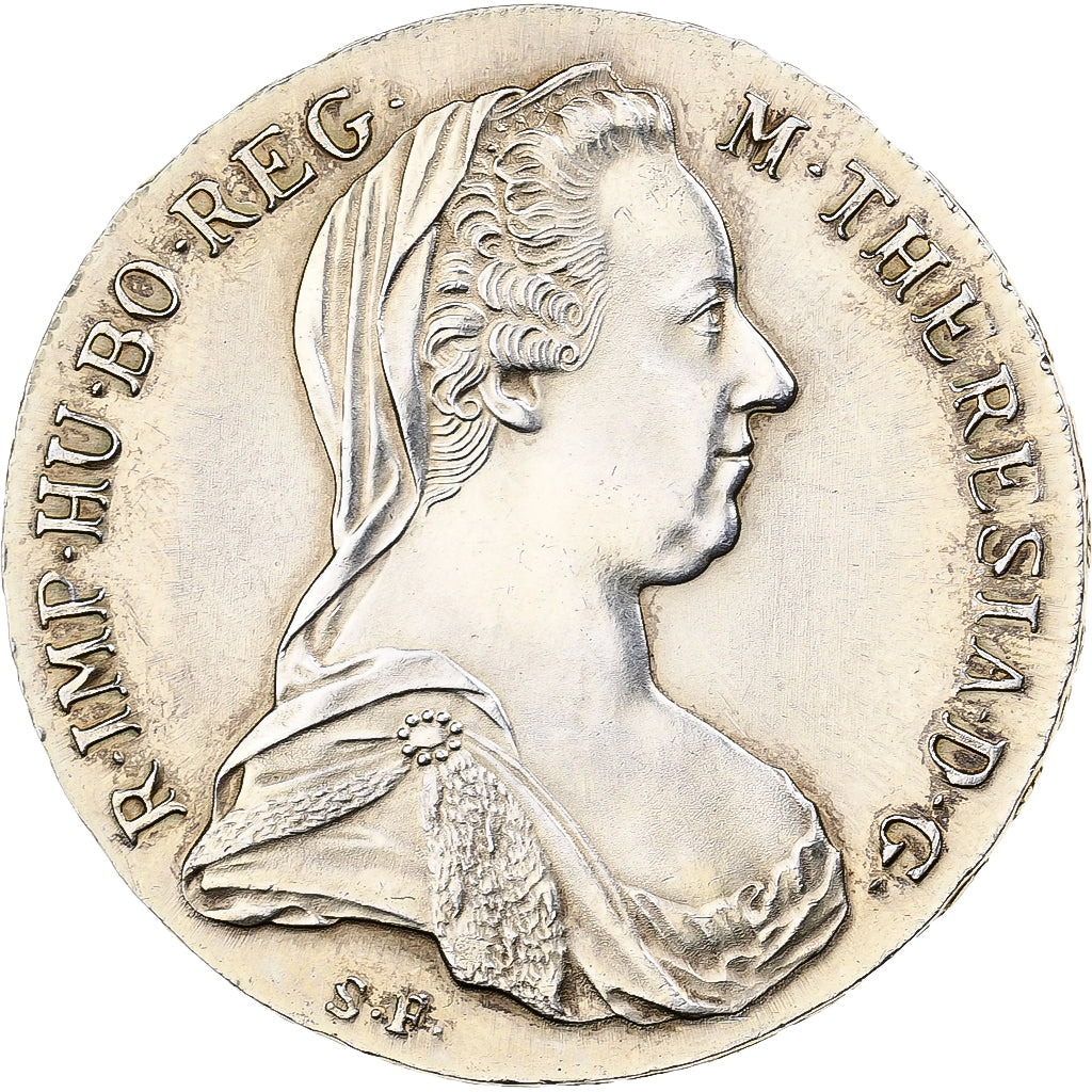 Oostenrijk, Maria Theresa, Thaler, Convention, 1780, Vienna, Restrike, Zilver
