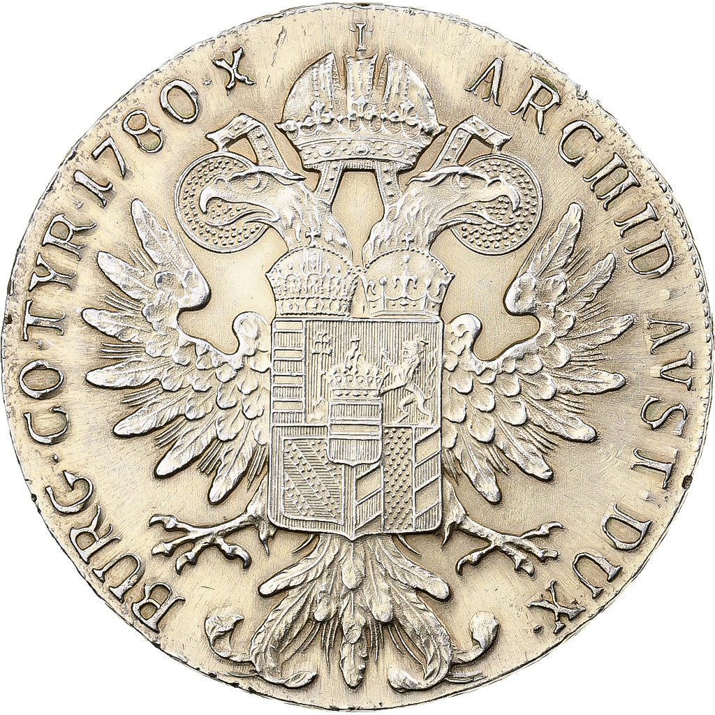 Oostenrijk, Maria Theresa, Thaler, Convention, 1780, Vienna, Restrike, Zilver