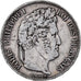 Coin, France, Louis-Philippe, 5 Francs, 1837, Marseille, VF(30-35), Silver