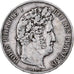 France, 5 Francs, Louis-Philippe, 1847, Paris, Silver, EF(40-45), Gadoury:678a