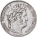 Moneta, Francja, Louis-Philippe, 5 Francs, 1848, Paris, EF(40-45), Srebro