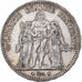 Coin, France, Hercule, 5 Francs, 1874, Bordeaux, VF(30-35), Silver, KM:820.2