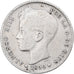 Spanje, Alfonso XIII, 1 Peseta, 1899, vega, Zilver, FR+, KM:706