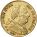 Louis XVIII, Première Restauration, 20 Francs or 1814 Paris, KM 706.1