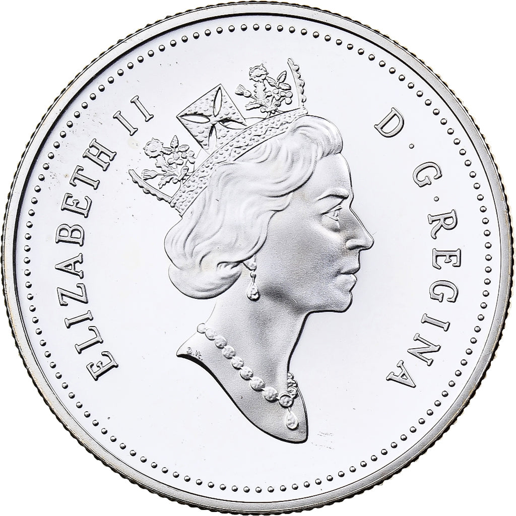 Coin, Canada, Elizabeth II, 50 Cents, 1996, Royal Canadian Mint, Ottawa