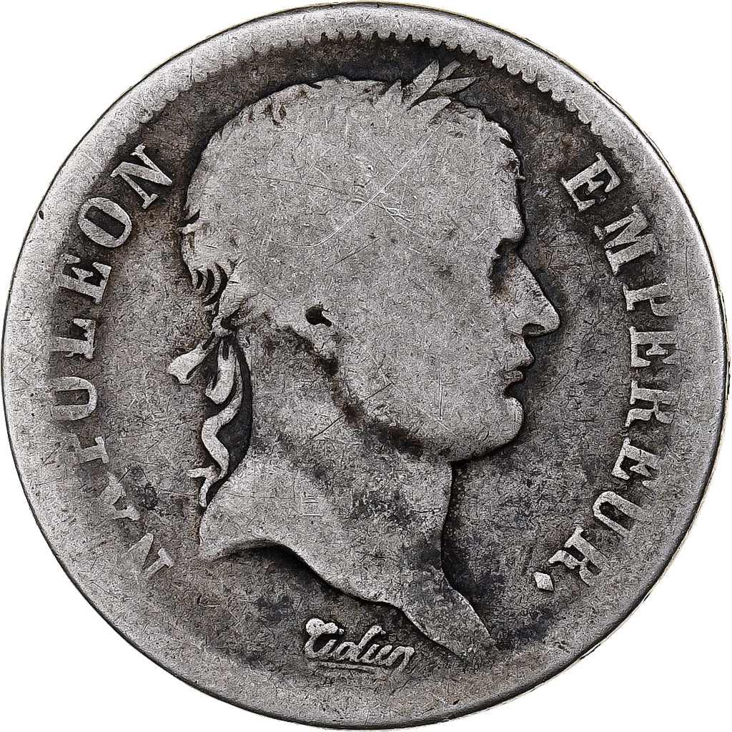 Moneta, Francia, Napoléon I, 2 Francs, 1809, Paris, B, Argento, KM:693.1