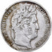 Frankrijk, 5 Francs, Louis-Philippe, 1845, Lille, Zilver, FR+, Gadoury:678a