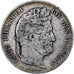Moneta, Francia, Louis-Philippe, 5 Francs, 1833, Bordeaux, MB+, Argento