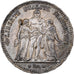 Francia, 5 Francs, Hercule, 1873, Paris, Plata, EBC, Gadoury:745a, KM:820.1