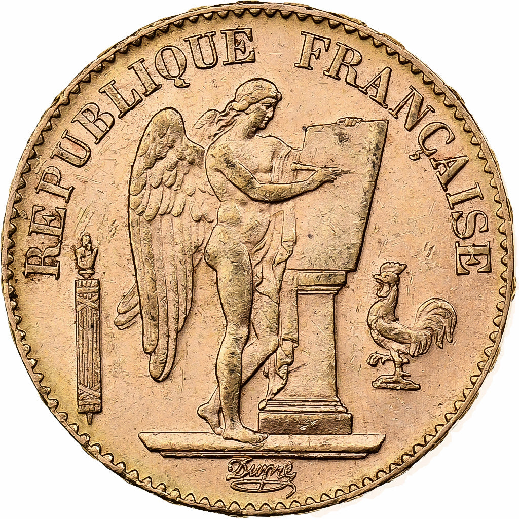 Monnaie, France, Génie, 20 Francs, 1894, Paris, TTB+, Or, Gadoury:1063, KM:825