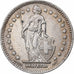 Switzerland, Franc, 1944, Bern, Silver, EF(40-45), KM:24