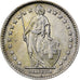 Moneta, Szwajcaria, Franc, 1963, Bern, EF(40-45), Srebro, KM:24