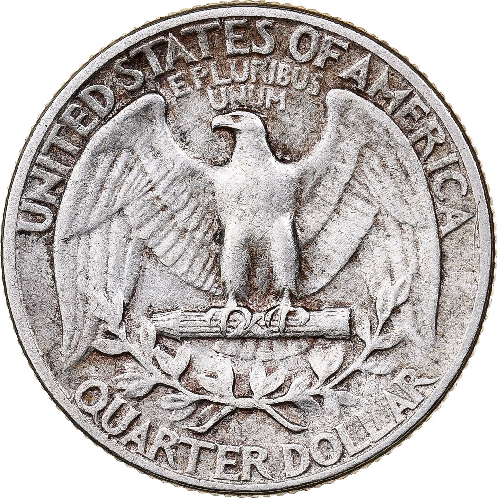 United States, Quarter, Washington Quarter, 1942, U.S. Mint, Silver, AU(50-53)