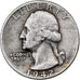 Moneta, USA, Washington, Quarter, 1942, Philadelphia, EF(40-45), Srebro, KM:164
