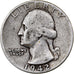 Coin, United States, Washington, Quarter, 1942, Philadelphia, EF(40-45), Silver