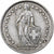 Coin, Switzerland, Franc, 1961, Bern, EF(40-45), Silver, KM:24