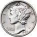 UNITED STATES, Mercury Dime, Dime, 1940, U.S. Mint, KM #140, EF(40-45), Silver,.