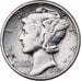 Stati Uniti, Dime, Mercury, 1942, Philadelphia, Argento, BB
