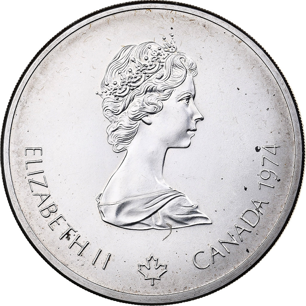 Canada, Elizabeth II, 10 Dollars, 1974, Royal Canadian Mint, Argento, SPL-