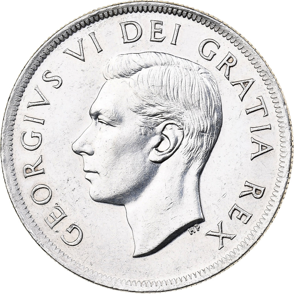 Canadá, George VI, Dollar, 1949, Royal Canadian Mint, Prata, AU(50-53), KM:47