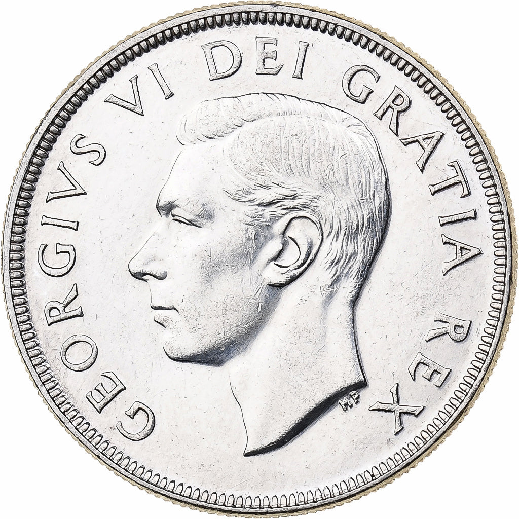Coin, Canada, George VI, Dollar, 1951, Royal Canadian Mint, Ottawa, AU(50-53)