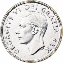 Coin, Canada, George VI, Dollar, 1951, Royal Canadian Mint, Ottawa, AU(50-53)