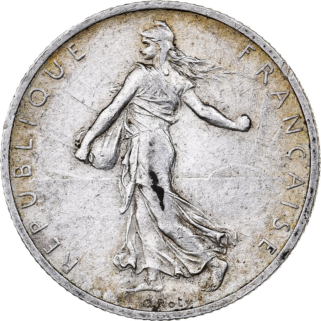 Munten, Frankrijk, Semeuse, 2 Francs, 1899, Paris, ZF, Zilver, KM:845.1