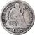 United States, Seated Liberty Dime, 1887, San Francisco, EF, KM:A92