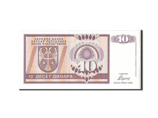Billet, Bosnia - Herzegovina, 10 Dinara, 1992, KM:133a, SPL