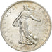 France, 2 Francs, Semeuse, 1918, Paris, Silver, MS(60-62), Gadoury:532, KM:845.1