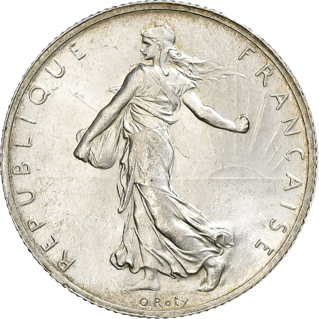 Monnaie, France, Semeuse, 2 Francs, 1914, Paris, SUP, Argent, Gadoury:532