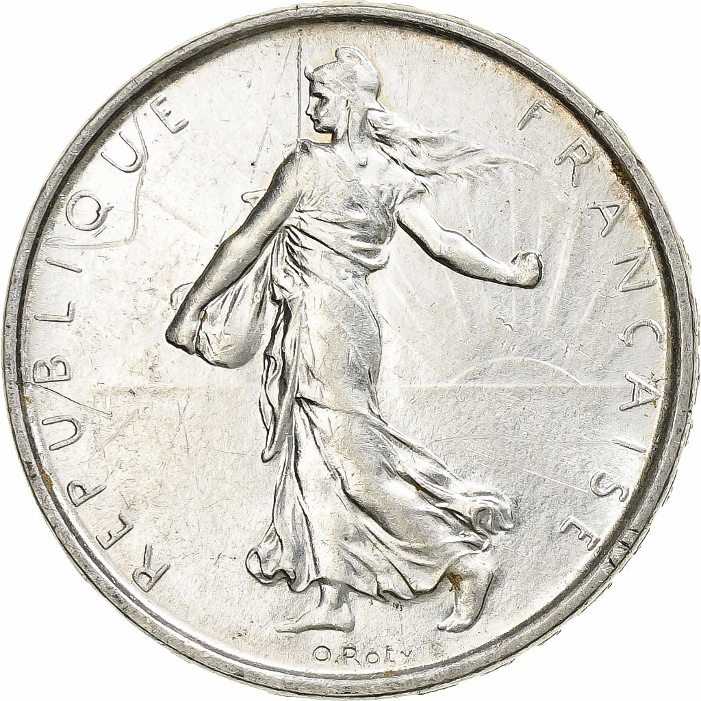 France, 5 Francs, Semeuse, 1962, Argent, SPL+, Gadoury:770, KM:926