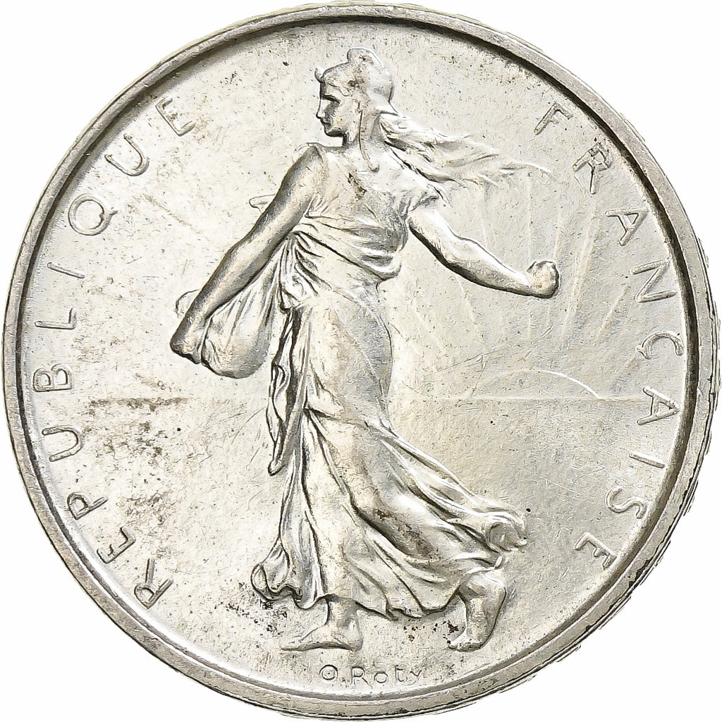 Francia, 5 Francs, Semeuse, 1962, Argento, SPL, Gadoury:770, KM:926