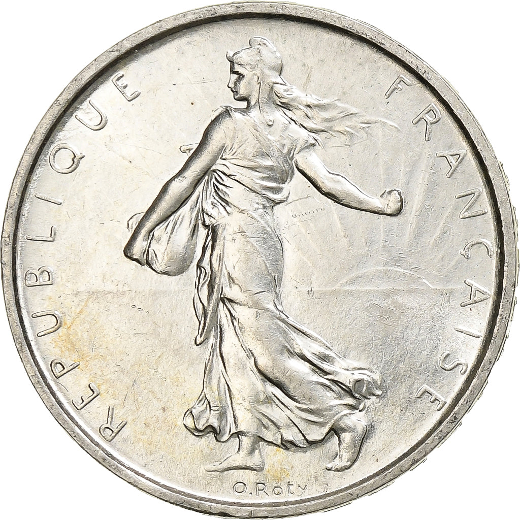 Frankreich, Semeuse, 5 Francs, 1964, Paris, VZ+, Silber, Gadoury:770