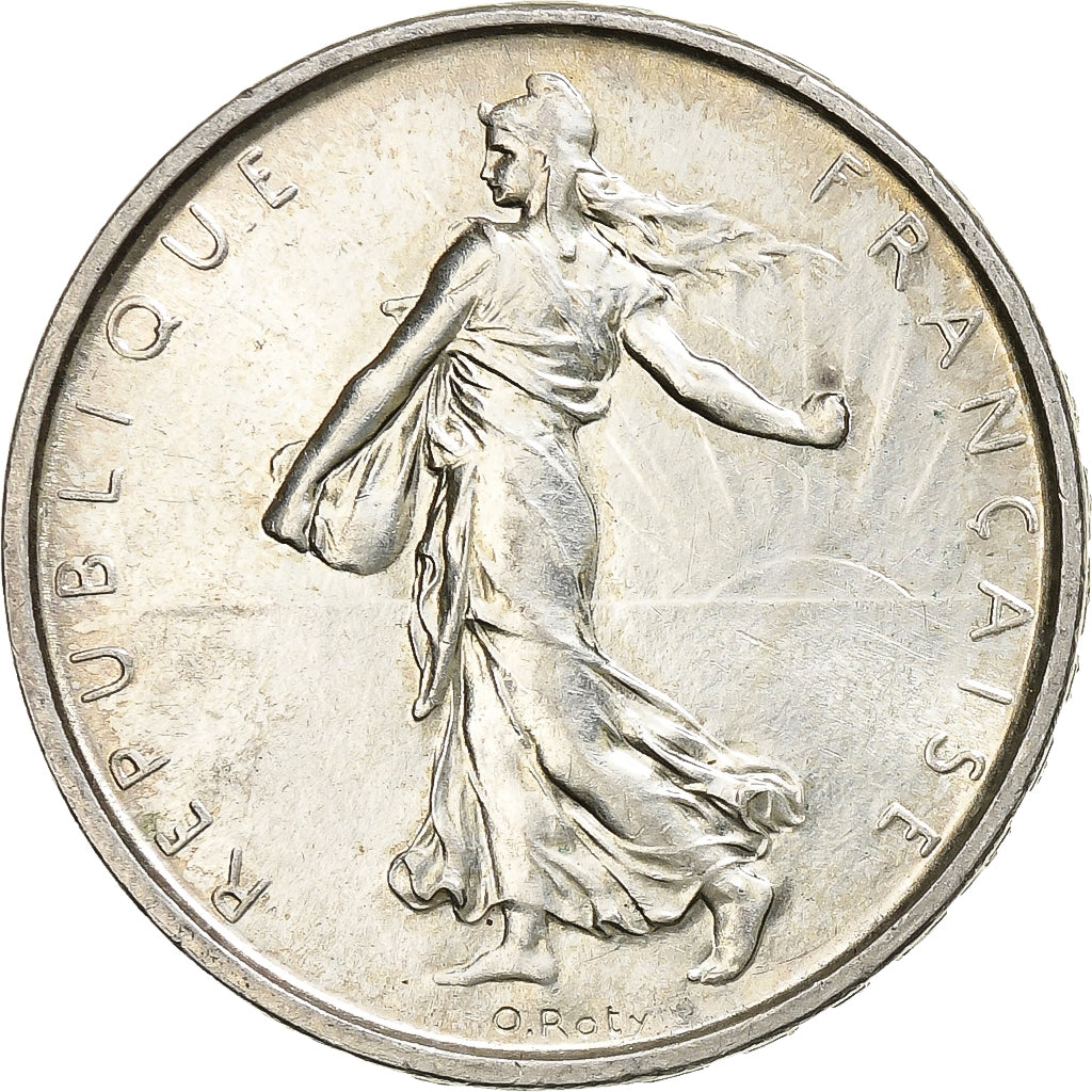 Frankreich, Semeuse, 5 Francs, 1964, Paris, VZ+, Silber, Gadoury:770