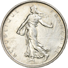 Francja, Semeuse, 5 Francs, 1964, Paris, MS(60-62), Srebro, Gadoury:770