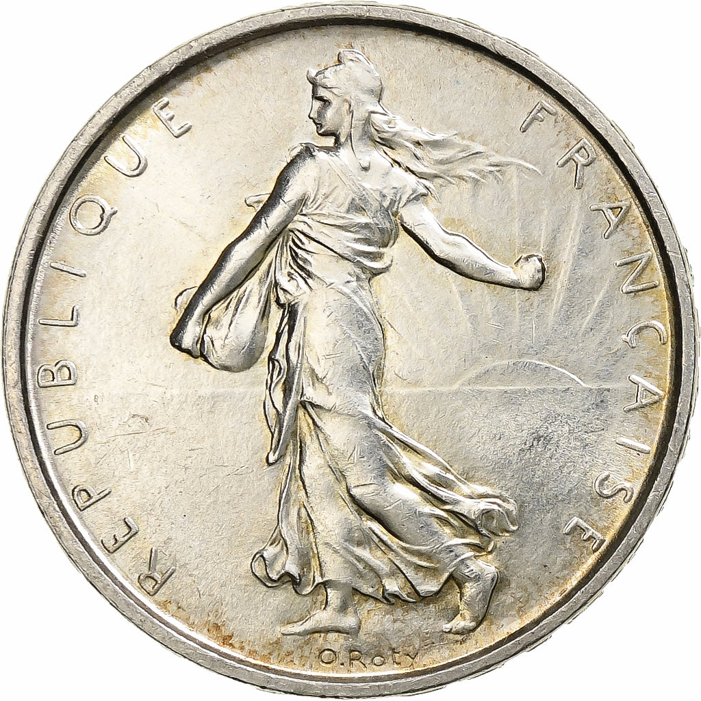Francia, Semeuse, 5 Francs, 1964, Paris, SPL, Argento, Gadoury:770