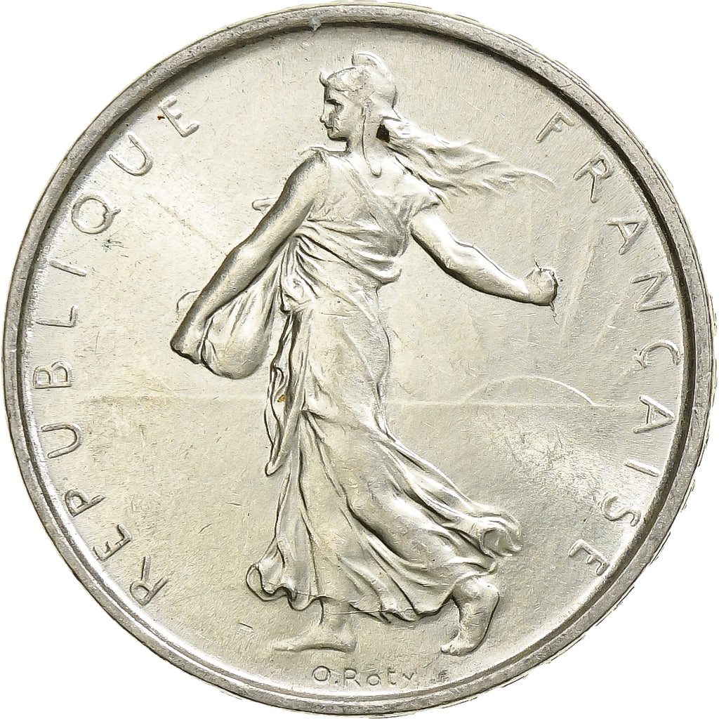 France, 5 Francs, Semeuse, 1963, Paris, Argent, SUP+, Gadoury:770, KM:926