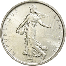 France, 5 Francs, Semeuse, 1963, Paris, Argent, SUP+, Gadoury:770, KM:926