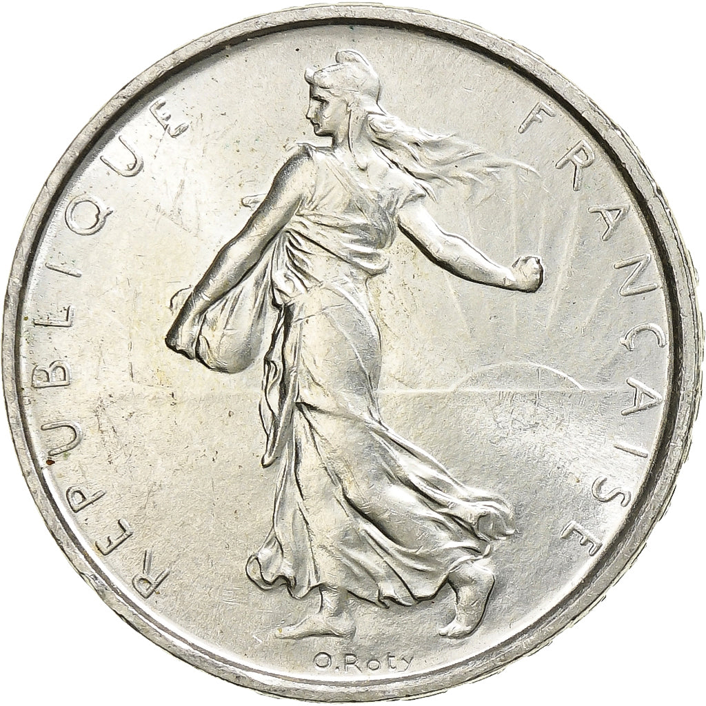 Frankreich, 5 Francs, Semeuse, 1963, Paris, Silber, VZ+, Gadoury:770, KM:926