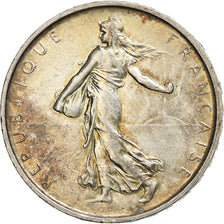 France, Semeuse, 5 Francs, 1967, Paris, AU(55-58), Silver, KM:926, Gadoury:770