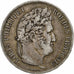 Francia, Louis-Philippe, 5 Francs, 1832, Paris, MB+, Argento, KM:749.1, Gadou...