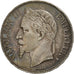 Munten, Frankrijk, Napoleon III, 5 Francs, 1867, Paris, ZF+, Zilver, Gadoury:739